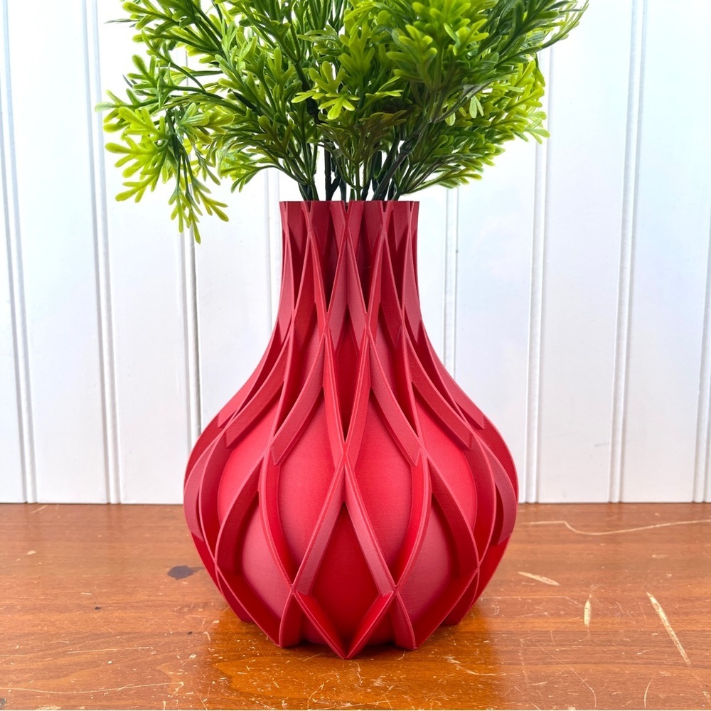 Modern Vase, The Avoi Vase, Flower Vase, Bookshelf Table Decor